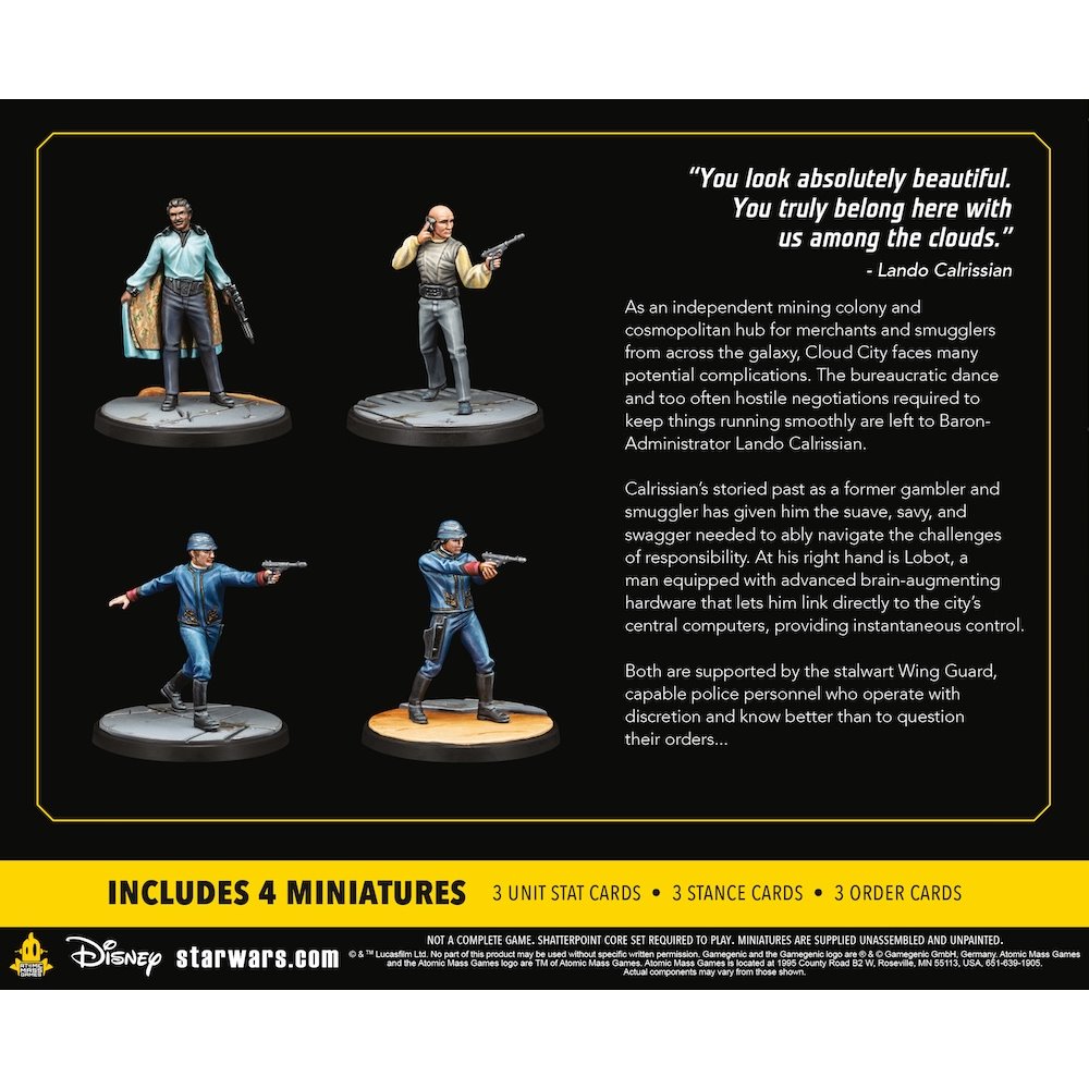 Star Wars: Shatterpoint - What Heve We Here Squad Pack - Lando Calrissian