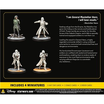 Star Wars: Shatterpoint - Maximum Firepower Squad Pack - General Veers