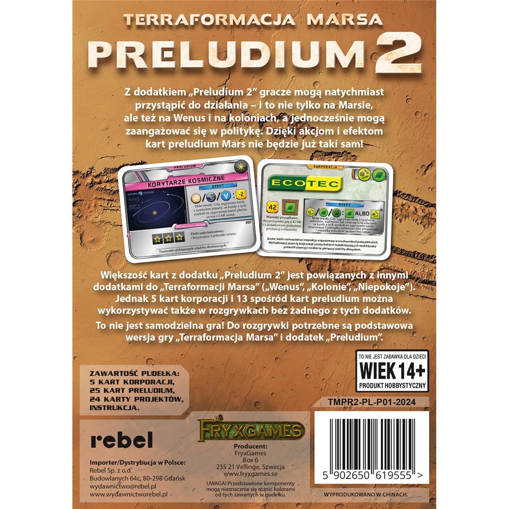 Terraformacja Marsa: Preludium 2