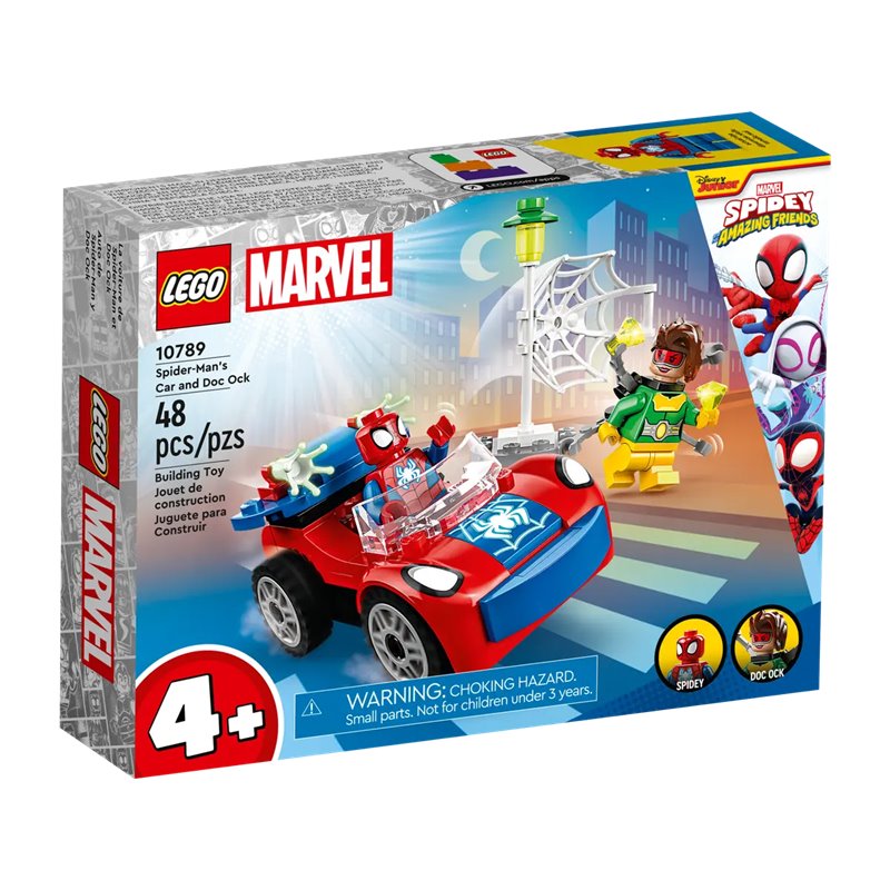 LEGO Marvel 10789 Samochód Spider-Mana i Doc Ock