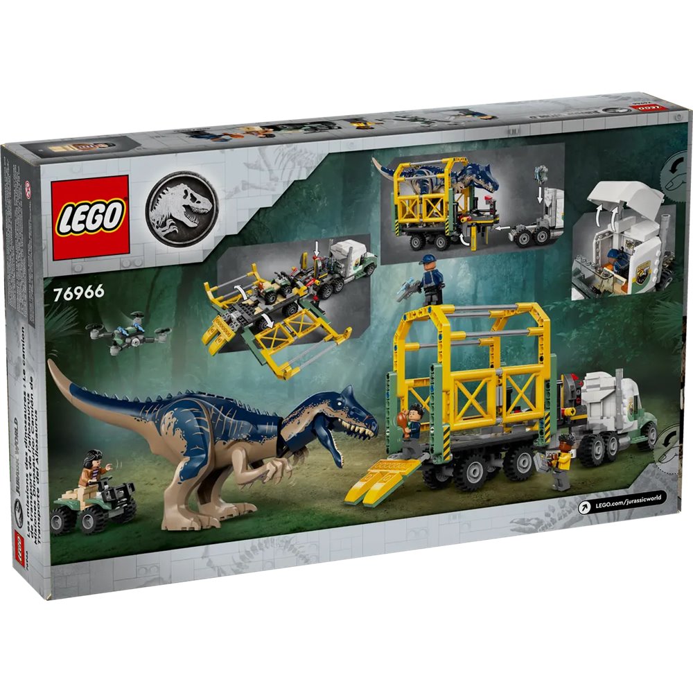 LEGO Jurassic World 76966 Przyczepa do Transportu T-Rexa