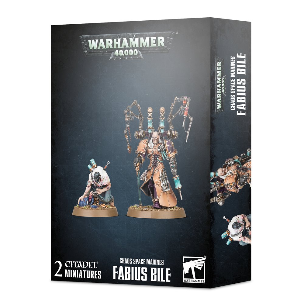 Warhammer 40k Chaos Space Marines Fabius Bile 43-73