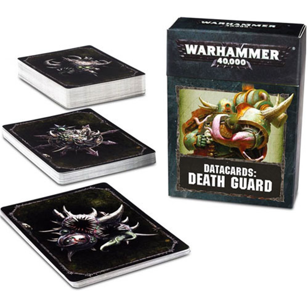 Warhammer 40k Datacards: Death Guard (English)