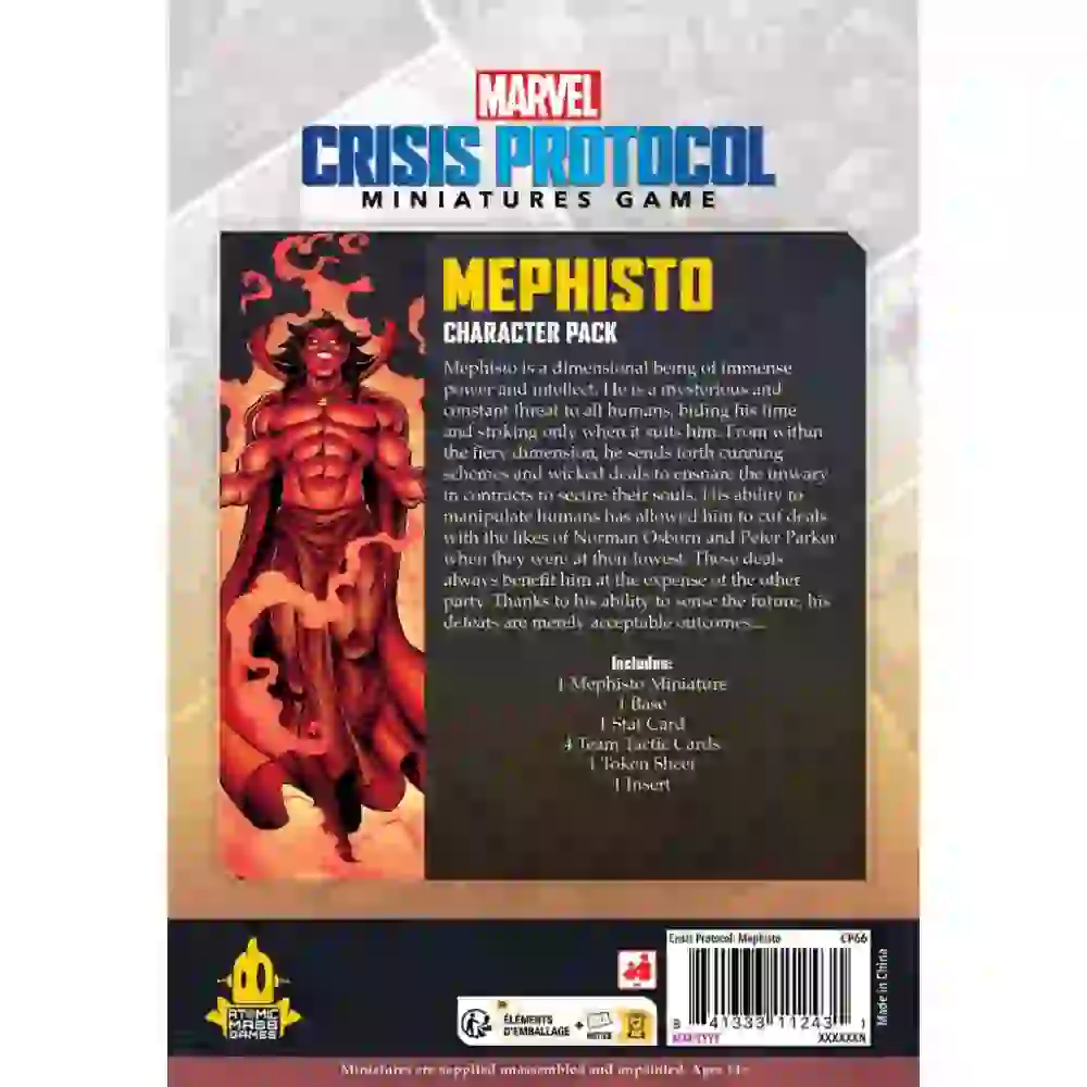 Marvel: Crisis Protocol - Mephisto Character Pack