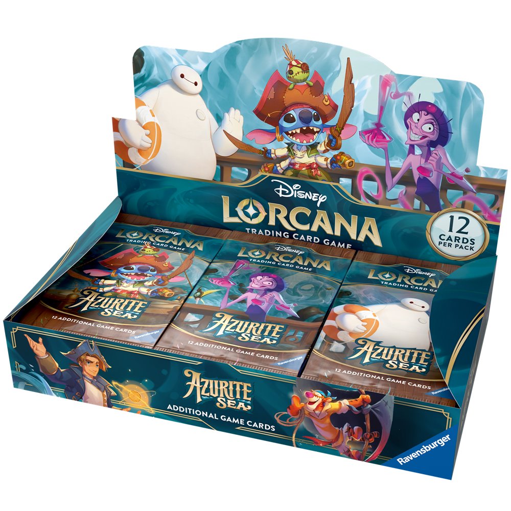 Disney Lorcana Azurite Sea Booster Booster Box (24)