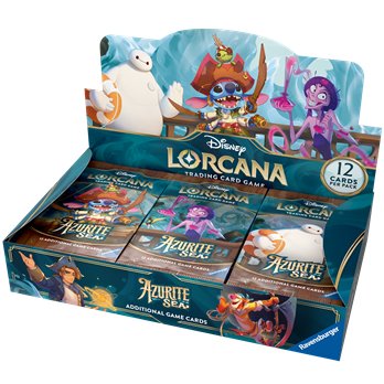 Disney Lorcana Azurite Sea Booster Booster Box (24)