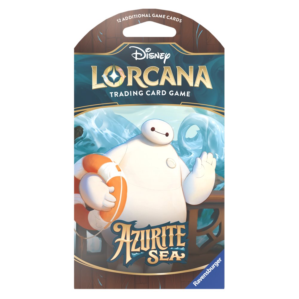 Disney Lorcana Azurite Sea Sleeved Booster