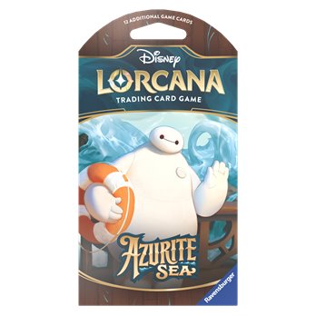 Disney Lorcana Azurite Sea Sleeved Booster