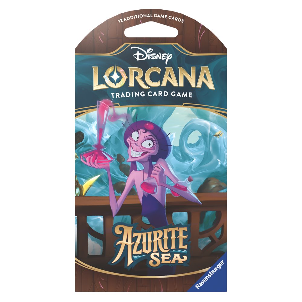 Disney Lorcana Azurite Sea Sleeved Booster