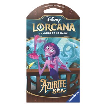 Disney Lorcana Azurite Sea Sleeved Booster