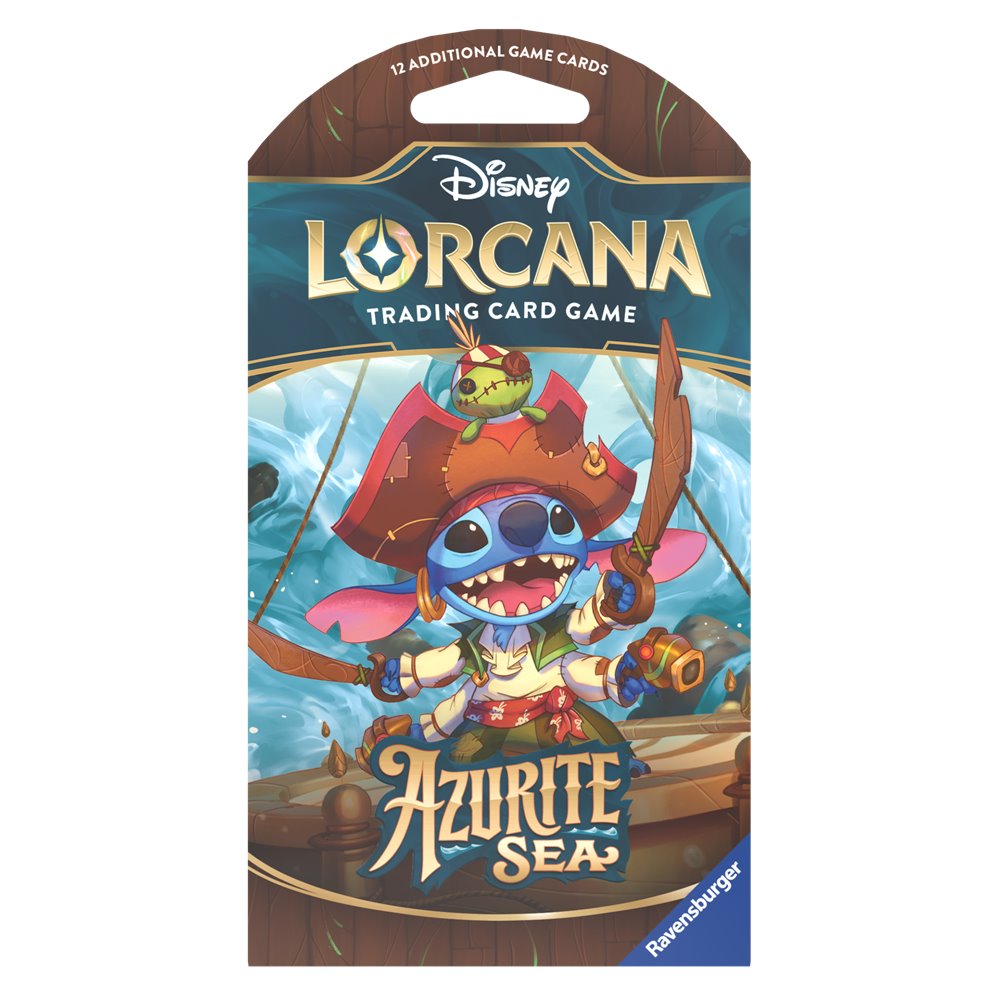 Disney Lorcana Azurite Sea Sleeved Booster