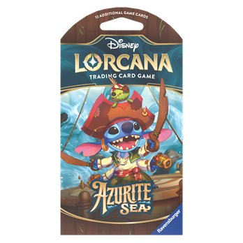 Disney Lorcana Azurite Sea Sleeved Booster