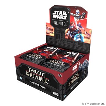 Star Wars Unlimited: Twilight of the Republic Booster Display (24)