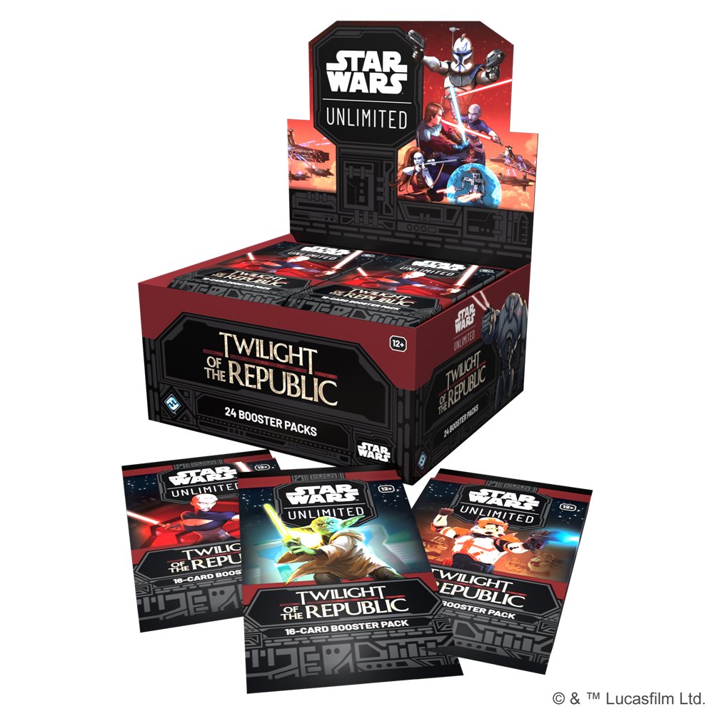 Star Wars Unlimited: Twilight of the Republic Booster Display (24)