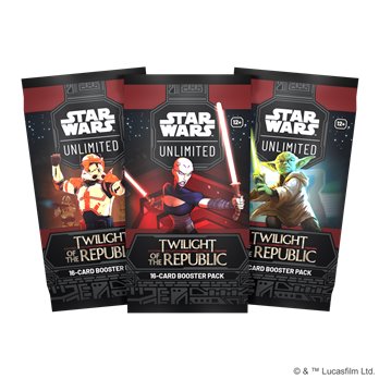 Star Wars Unlimited: Twilight of the Republic Booster Display (24)