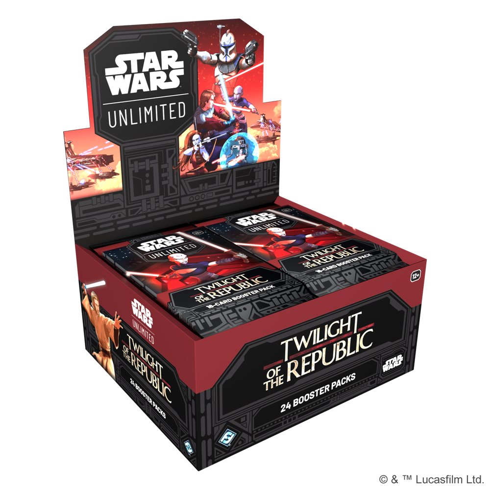 Star Wars Unlimited: Twilight of the Republic Booster Display (24)