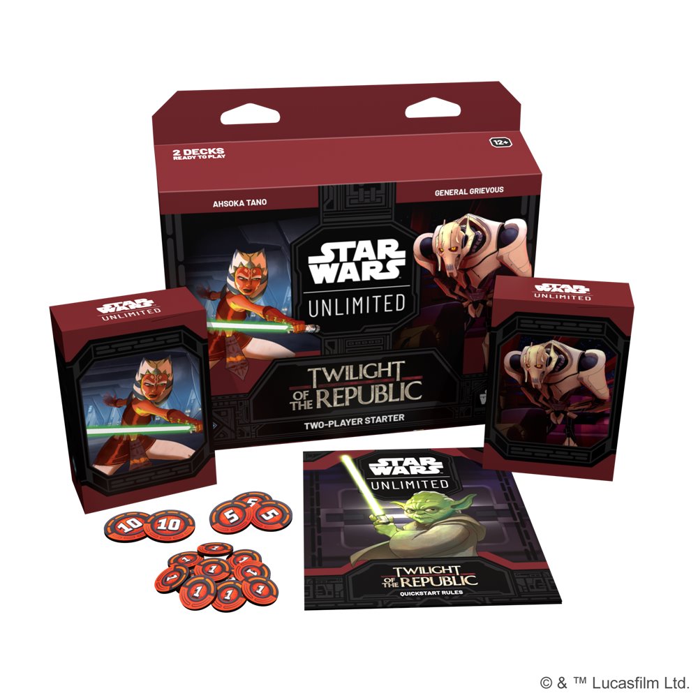 Star Wars Unlimited:Twilight of the Republic 2-player Starter