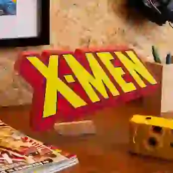 Lampka Marvel X-Men Logo (ścienno-biurkowa)