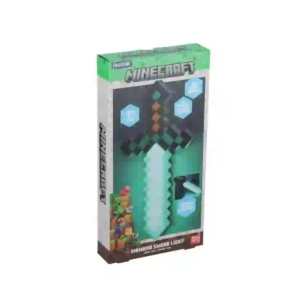 Lampka Minecraft diamentowy miecz (długość: 40 cm)