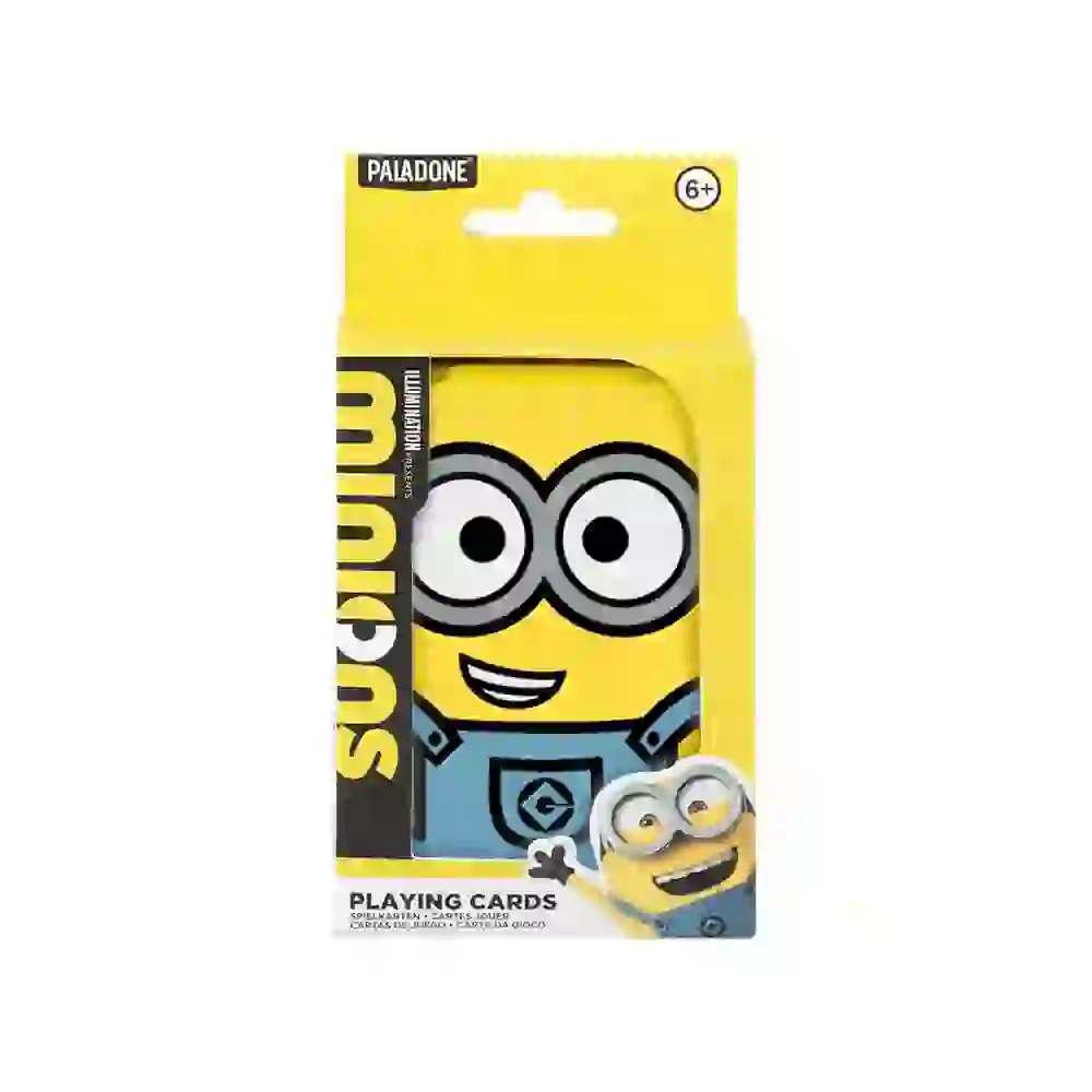 Karty do gry Minionki w ozdobnej puszce