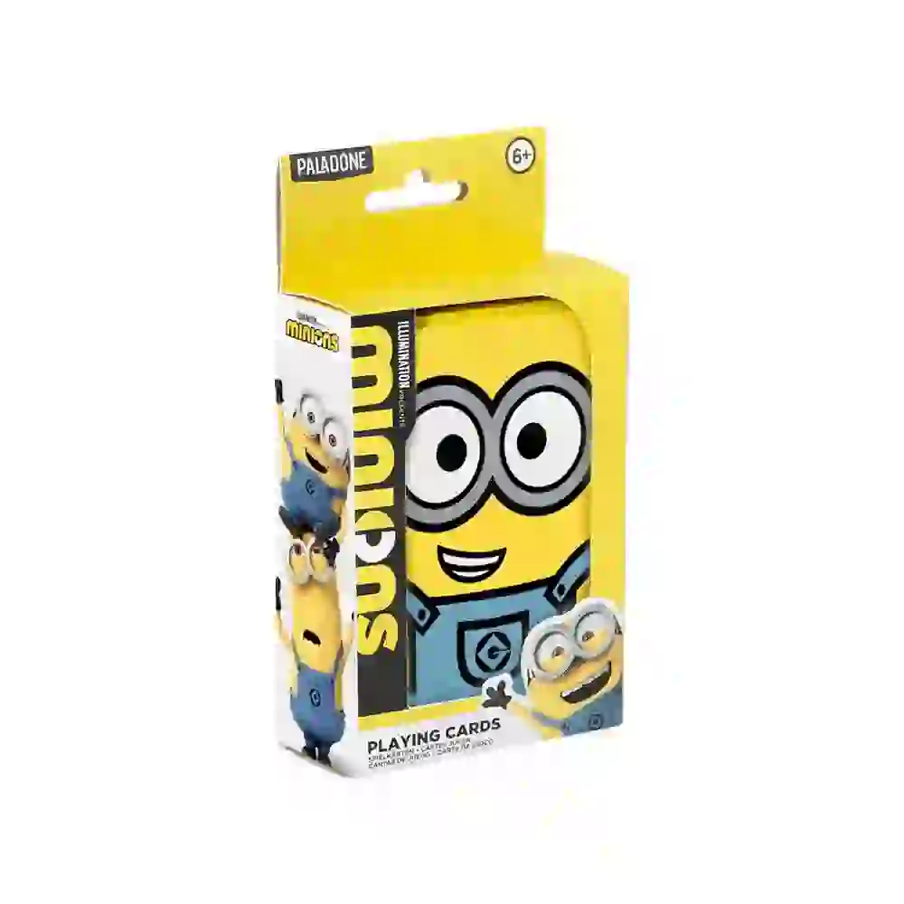 Karty do gry Minionki w ozdobnej puszce