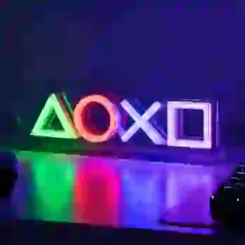 Lampka neonowa Playstation