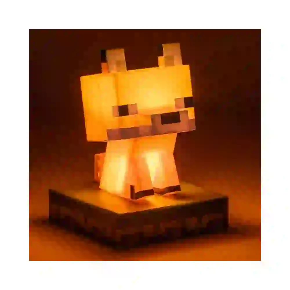 Lampka Minecraft - lisek