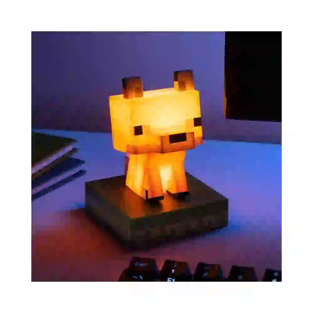 Lampka Minecraft - lisek