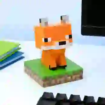 Lampka Minecraft - lisek