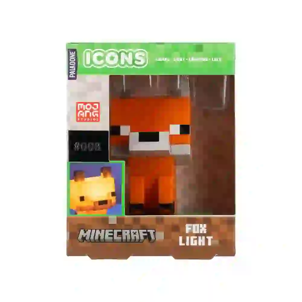 Lampka Minecraft - lisek