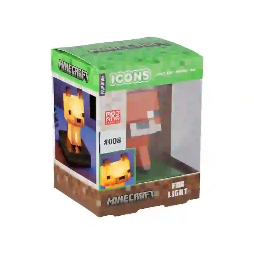 Lampka Minecraft - lisek