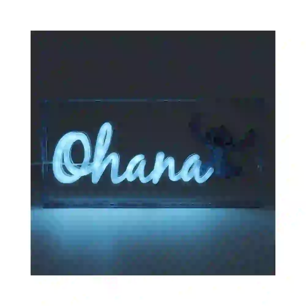 Lampka neonowa Disney Stitch - Ohana