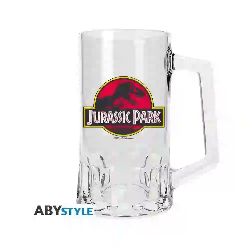 Kufel szklanyPark Jurajski Logo (500 ml)