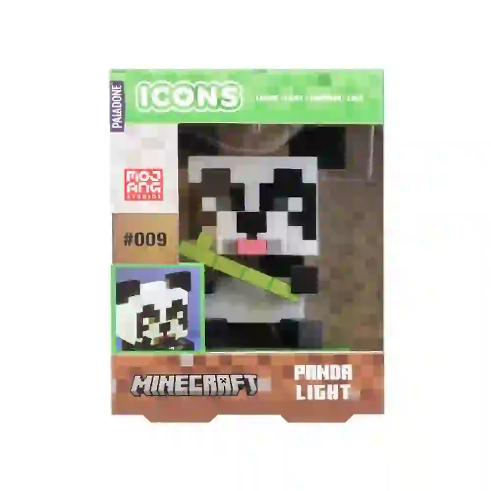 Lampka Minecraft - Panda