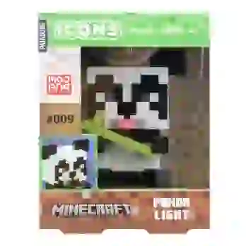 Lampka Minecraft - Panda