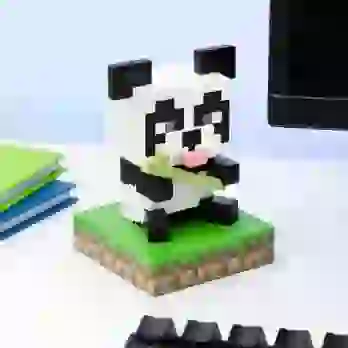 Lampka Minecraft - Panda