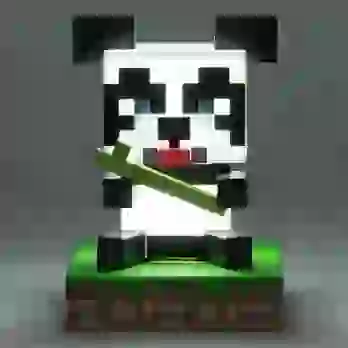 Lampka Minecraft - Panda