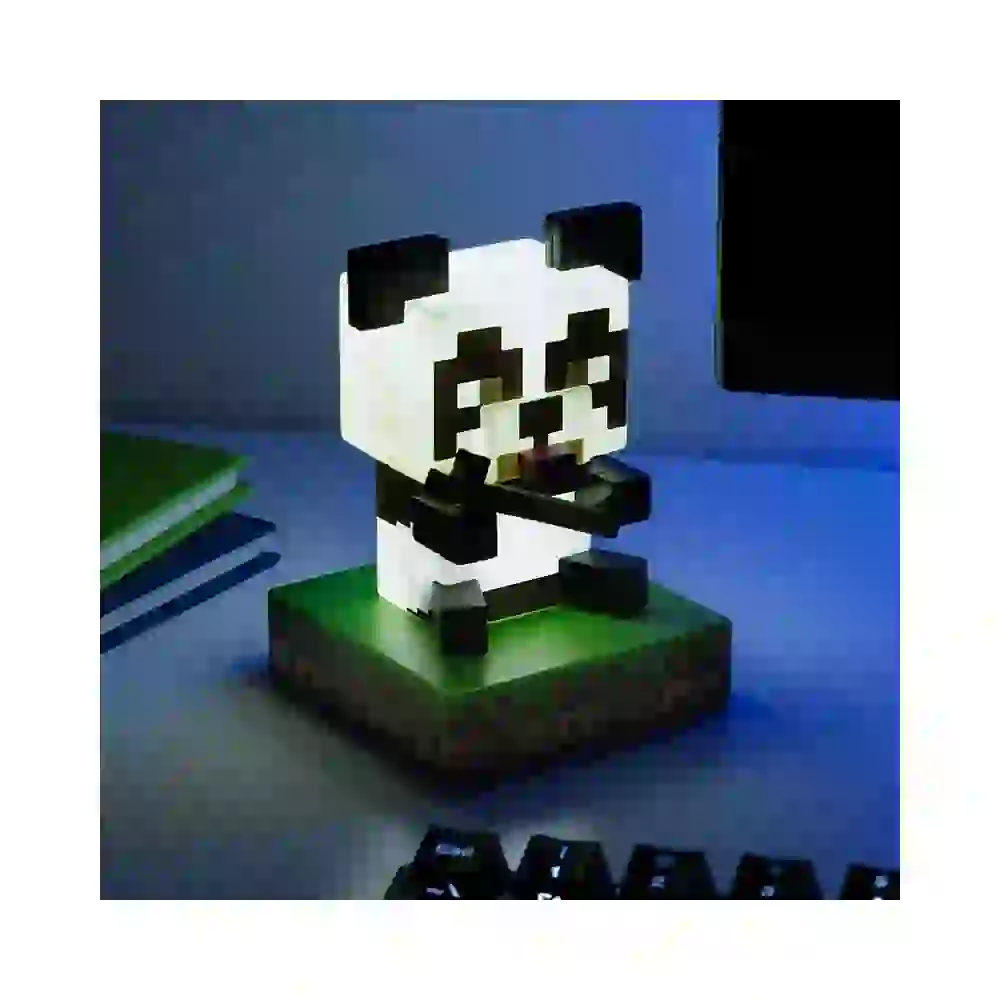 Lampka Minecraft - Panda