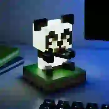 Lampka Minecraft - Panda