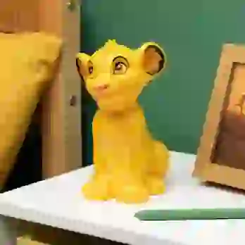 Disney Lampka 3D Król Lew - Simba (wysokość: 17,50 cm)