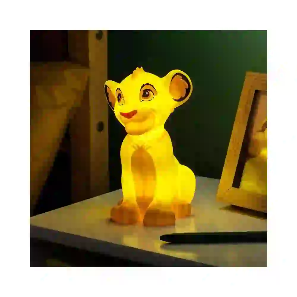 Disney Lampka 3D Król Lew - Simba (wysokość: 17,50 cm)