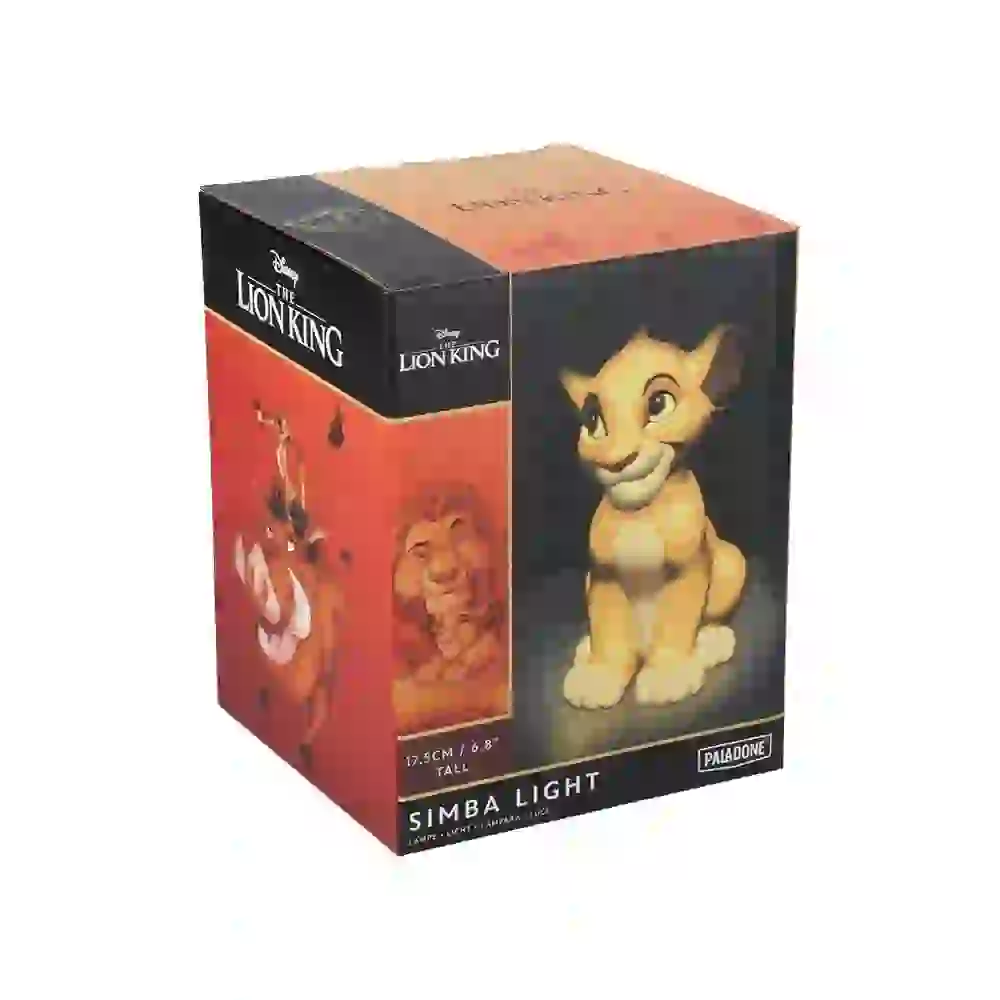 Disney Lampka 3D Król Lew - Simba (wysokość: 17,50 cm)