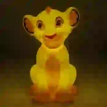 Disney Lampka 3D Król Lew - Simba (wysokość: 17,50 cm)