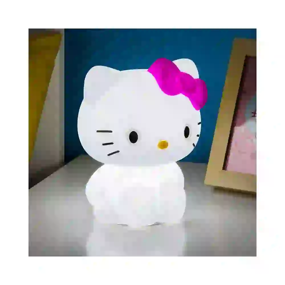 Hello Kitty silikonowa Lampka z akumulatorem (wysokość: 18 cm)