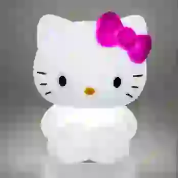 Hello Kitty silikonowa Lampka z akumulatorem (wysokość: 18 cm)