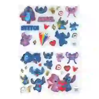 Naklejki dekoracyjne Disney - Stitch (37 szt)