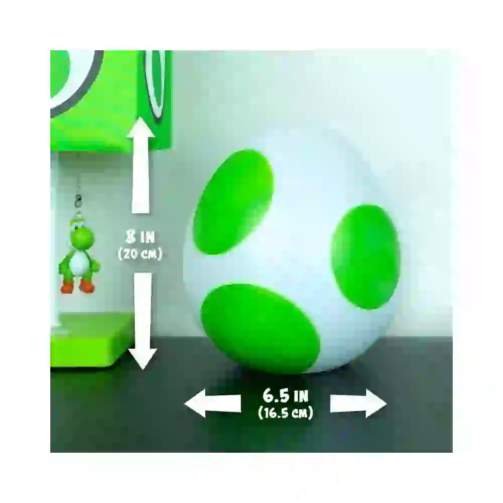 Lampka Super Mario jajko smoka Yoshi (wysokość: 20 cm)