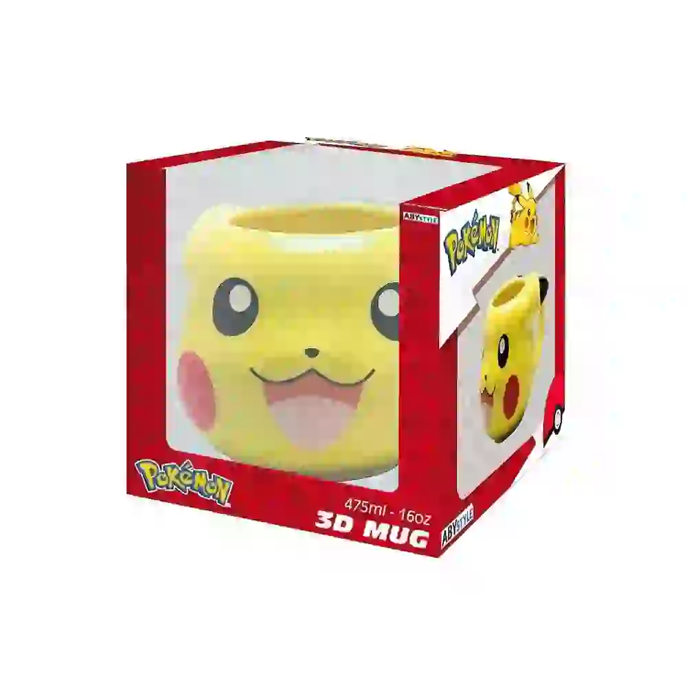 Pokemon Kubek 3D Pikachu