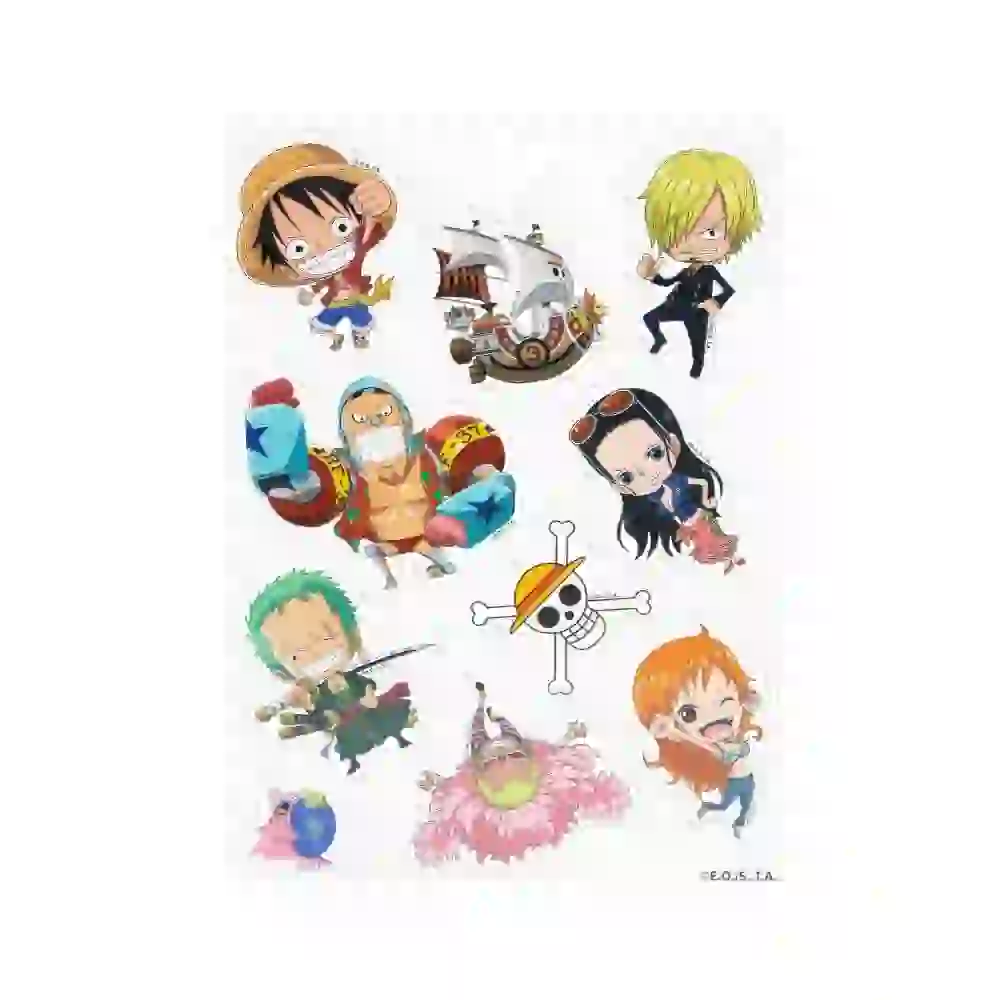 Zestaw magnesów One Piece - Chibi (20 szt)