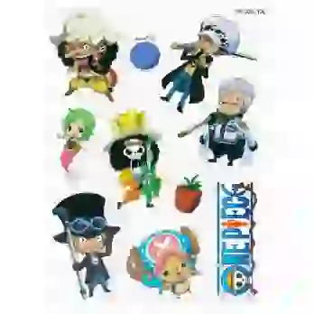 Zestaw magnesów One Piece - Chibi (20 szt)